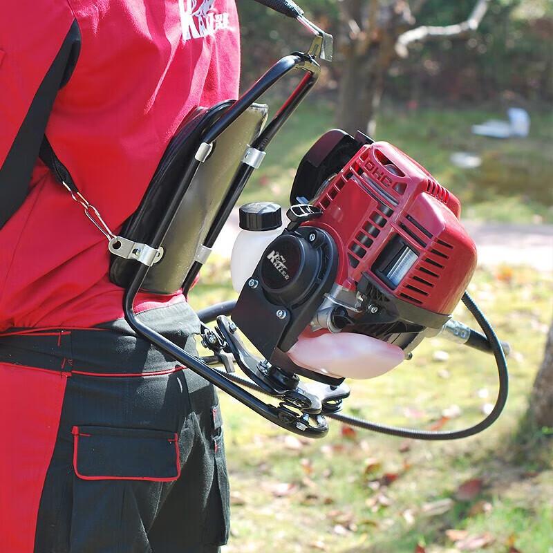 KAZZ GX50 4-Stroke Backpack Gasoline Brush Cutter CN plug (adapter included)