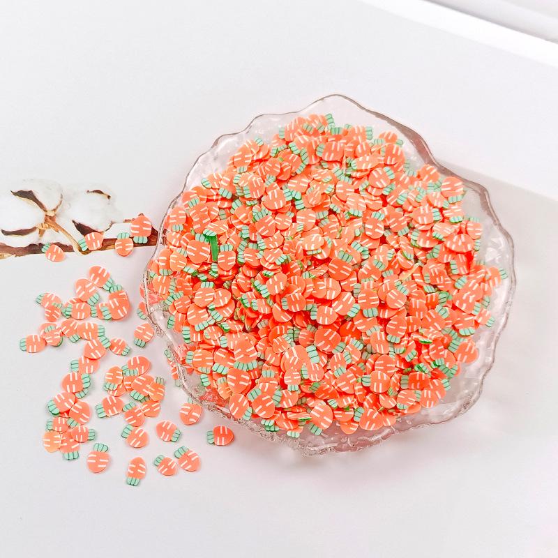 

Yaleduo 5 мм Полимерная глина Фруктовые ломтики для DIY, Эпоксидной смолы, Слайма и Крафтовых украшений. 500g/pack