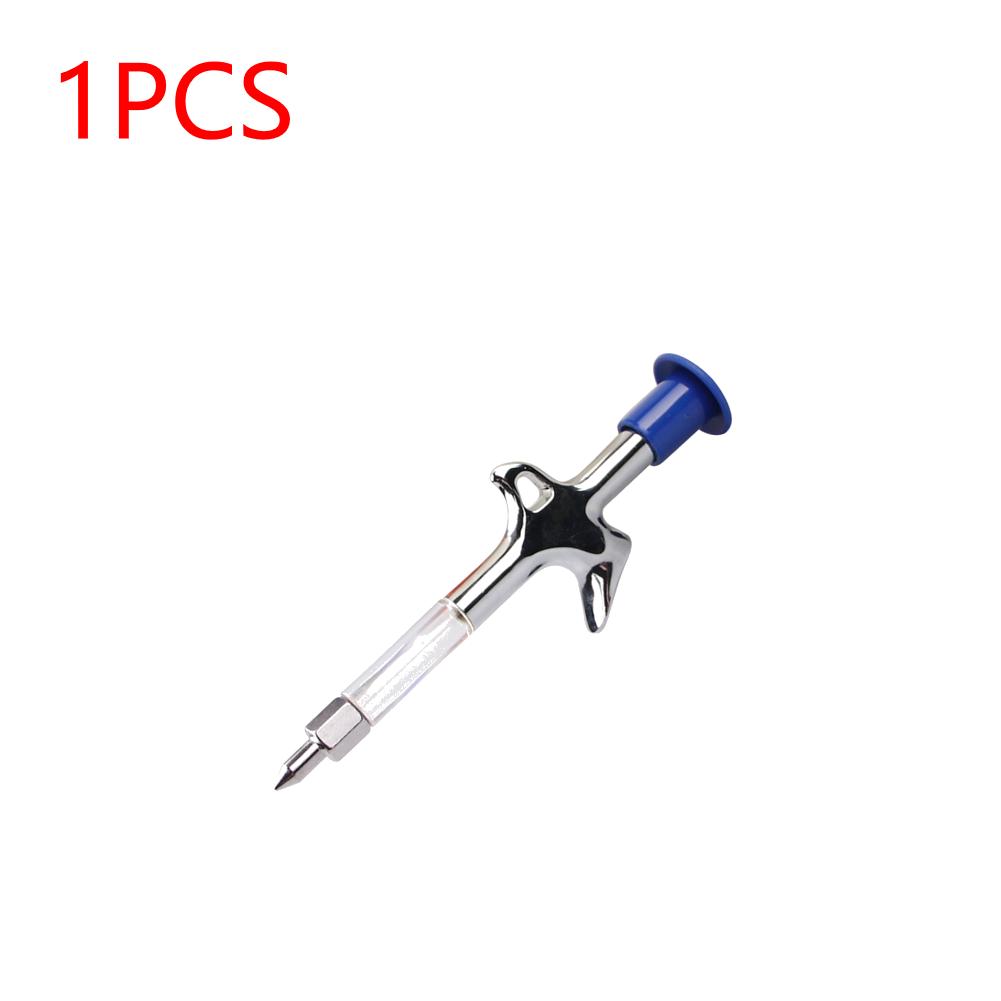 5-1 Stück Fahrrad Aluminiumlegierung Fettpresse Mini-Düse Spritze Fahrradzubehör Wartung Ketteninjektor Fahrradzubehör