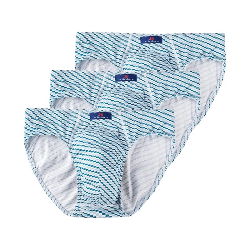 3 ks Pánské spodní prádlo Bavlněné kalhotky Pohodlné slipy Potisk Spodky Chlapecké spodní prádlo Prodyšné kalhotky L XL 2XL 3XL 4XL 5XL