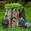 Crystal Transparent Resin Statue Dragon Egg Lava Dinosaur Egg Souvenir Resin Craft Luminous Handmade Dragon Eggs Home Decor Gift  Extra 2% Off