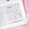 48 Sheets/pack Sticker Pad Practical Basic Versatile Planner Decoration Tabs Index Stickers