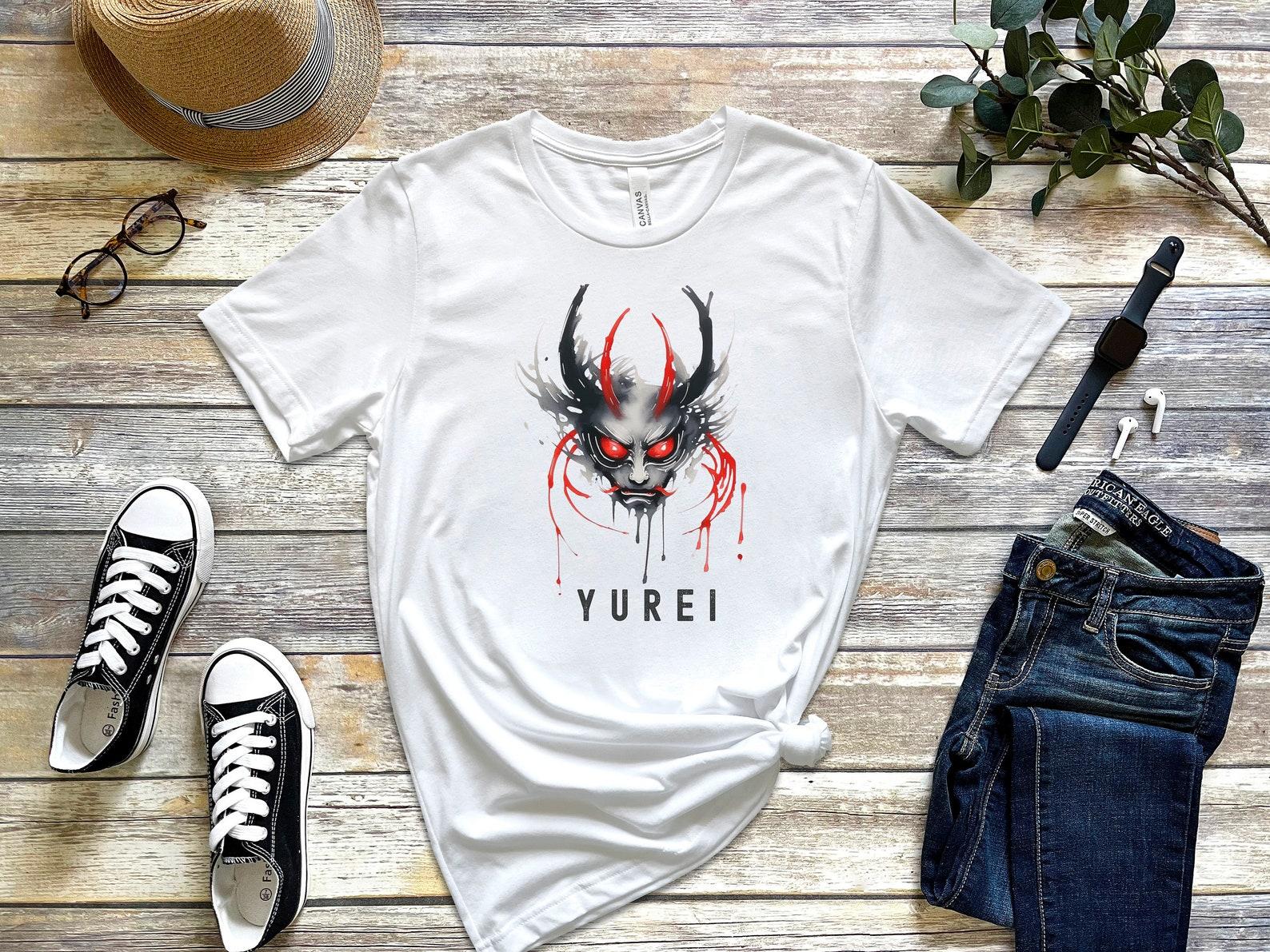 Yurei Graphic T-Shirt: Japanese Folklore, Supernatural Style 4XL