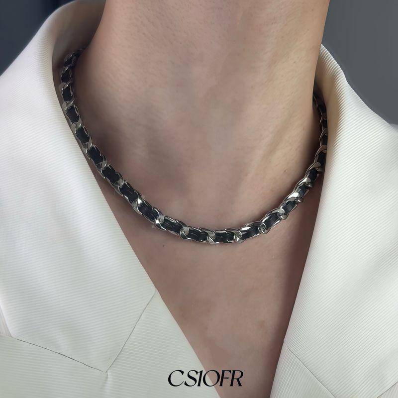 

Simple Graceful Canhui Dark Style Leather Rope for Necklace A Dark Wind necklace