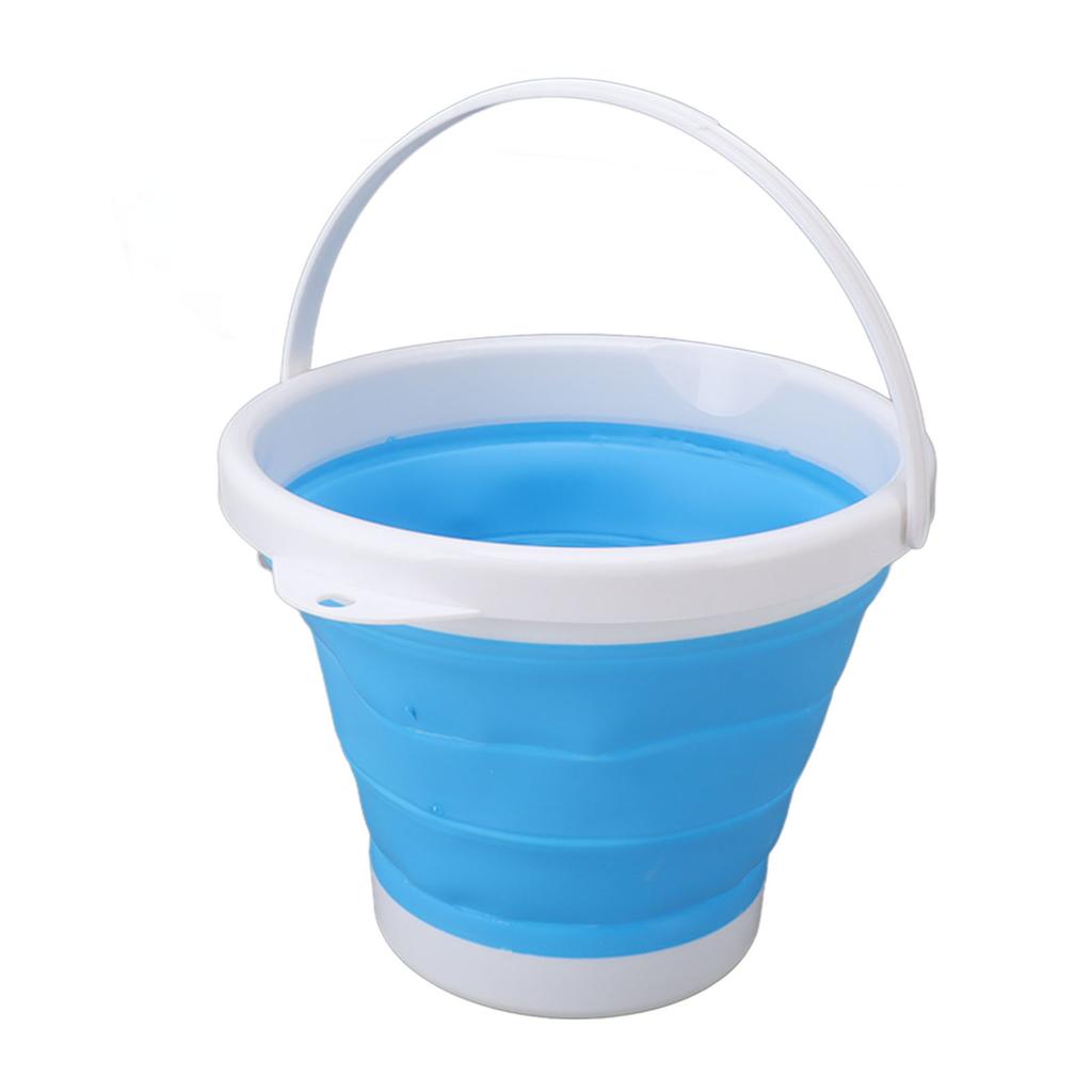 10L Portable Mini Washing Machine Folding Small Washing Machine for Underwear Socks Travel Dorm 5V Blue