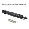 Pack Of 2 1000V Solar Fuses Waterproof Connector Photovoltaic System Accessory for  Panel String Install & Protections