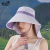Summer large brim sun protection cap outdoor mountain riding UV protection sun hat breathable shawl neck bucket hat