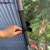 Car Window Sunshade Curtain Retractable Windshield Curtains UV Sunscreen Heat Protection Side Curtain for Auto Summer Accessorie