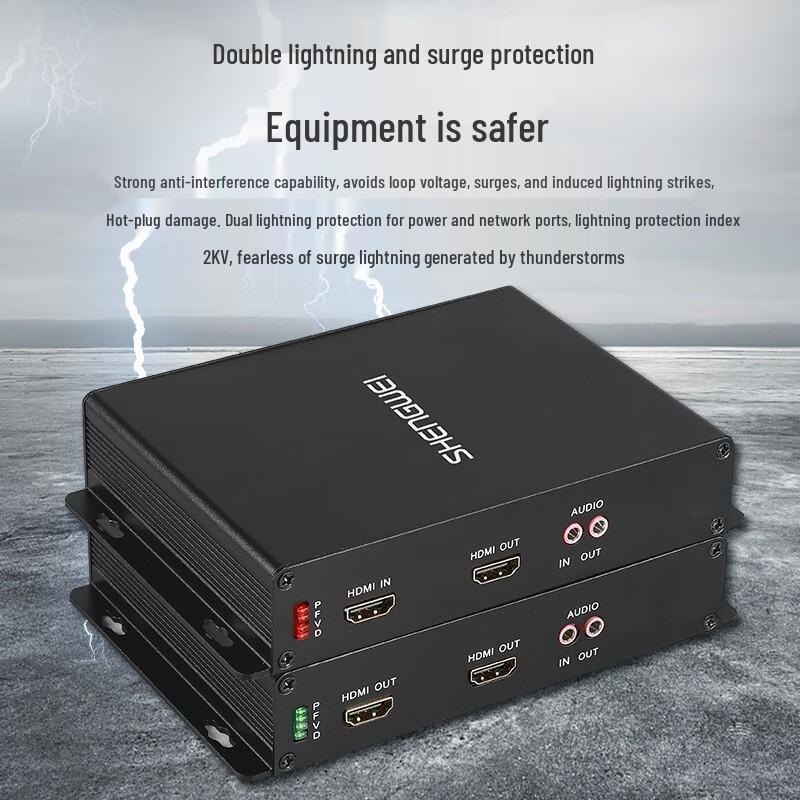 Shengwei Full HD HDMI Fiber Optic Extender - 20KM