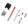 3D Printer Hotend Kit Hot End 300 celsius  Nozzle Throat Heating Block 24V 40W Set for Ender 3 S1