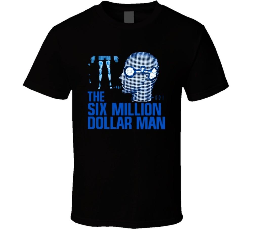 Six Million Dollar Man Retro 70s Bionic Man TV Fan T Shirt Unisex T-Shirt S
