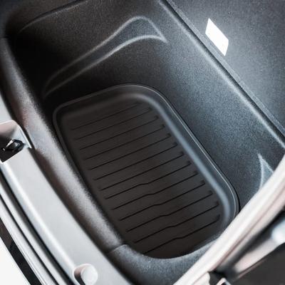 For Tesla Model 3 / Y Front Rear Trunk Mats Upgrade TPE Lower Storage Box Pads Protective Cover Cargo Liner Trunk Tray Floor Mat