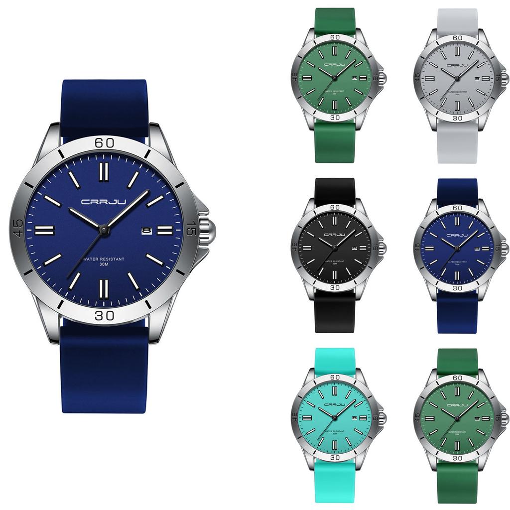 Men's Waterproof Luminous Running Alarm Clock Watch