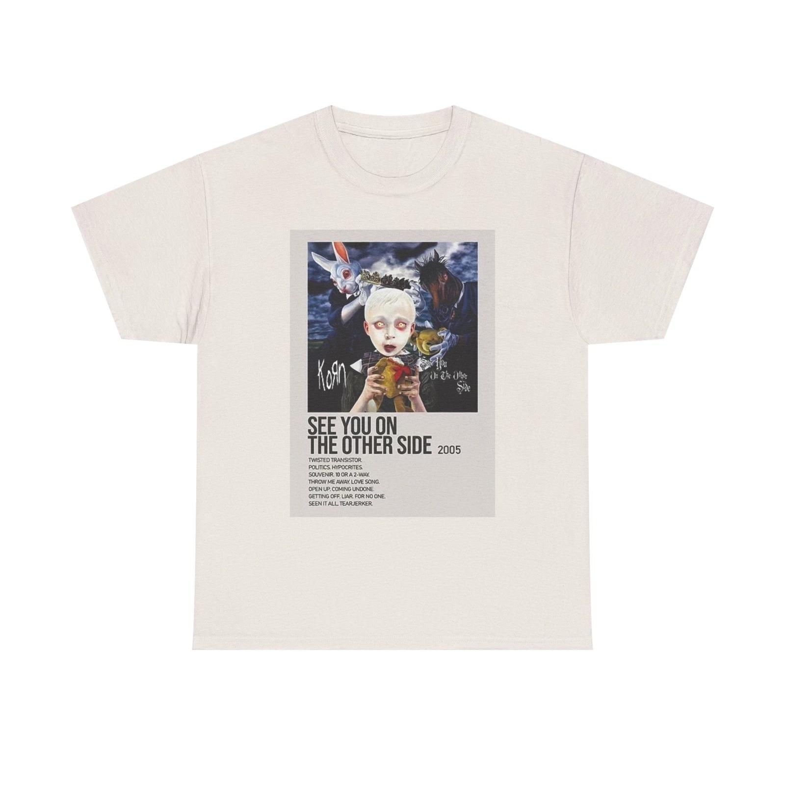 Men s and Women s T-shirts Korn Graphic M