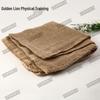 Golden Lion Thickened Jute Linen Fabric Sheets