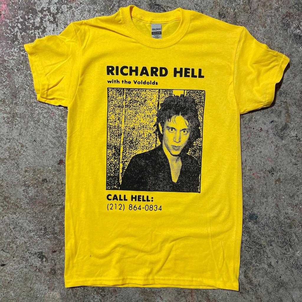Richard Hell and Voidoids Shirt S-2X Unisex (Siebdruck)