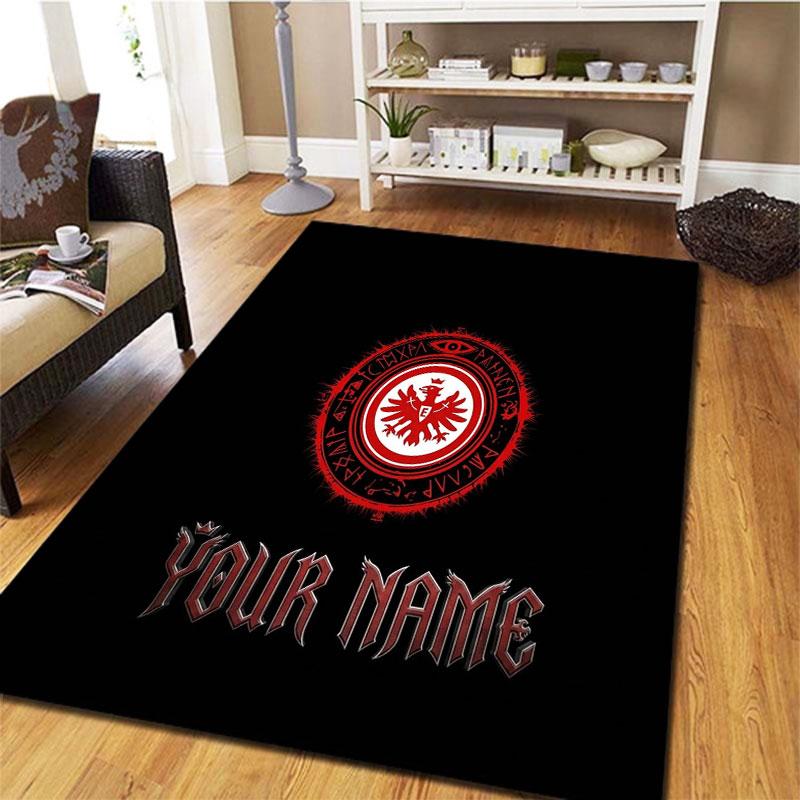 Eintracht Frankfurt Custom Name Carpet Rug for Living Room Bedroom Home Sofa Decoration,Kids play Non-slip Floor Mat