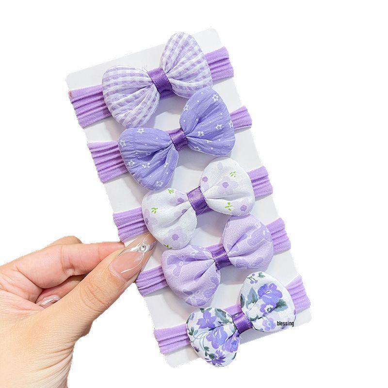 Safe & Elastic Baby Hair Ties - Gentle Rubber Bands for Girls & Infants