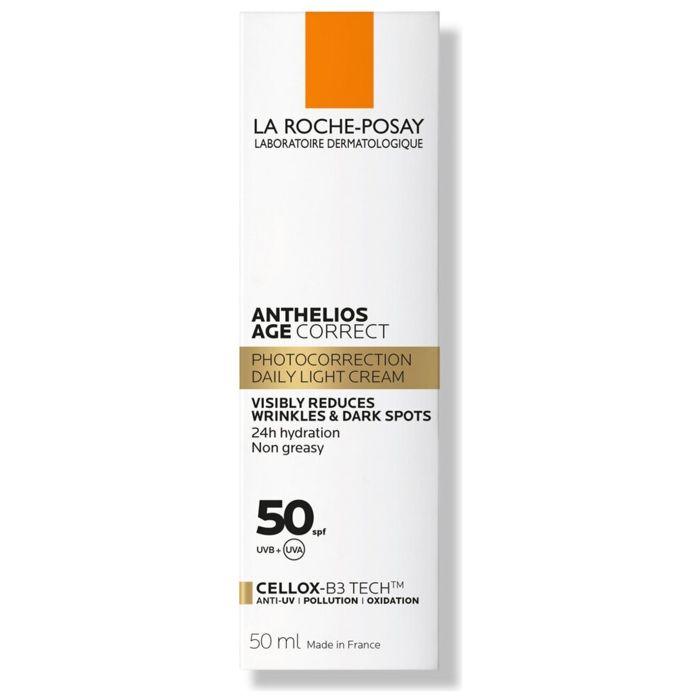 La Roche-Posay Anthelios Âge Correct Soin Solaire Quotidien Photocorrection Spf50 50 ml