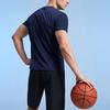 Li-Ning Wade Series Logo Print Round Neck Loose Short Sleeve T-Shirt Men Tops Ink-Blue ATSR371-1
