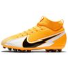 Nike Mercurial Superfly 7 Comfortable Versatile Non-Slip Shock Absorbing Durable Mid-Top Kids Soccer Shoes Kids Soccer Shoes BQ5405-801