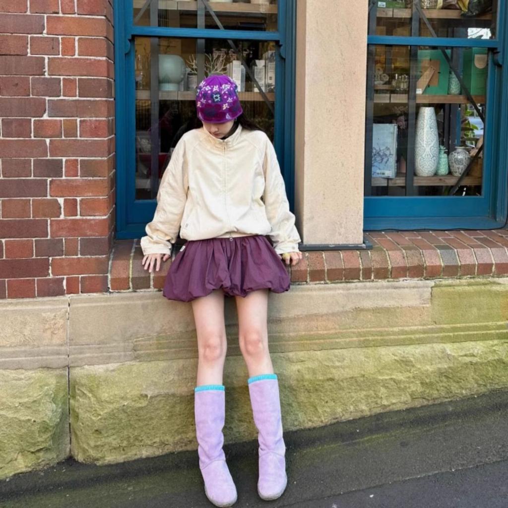 Western Retro Botas Mujer Genuine Leather Cute Boots