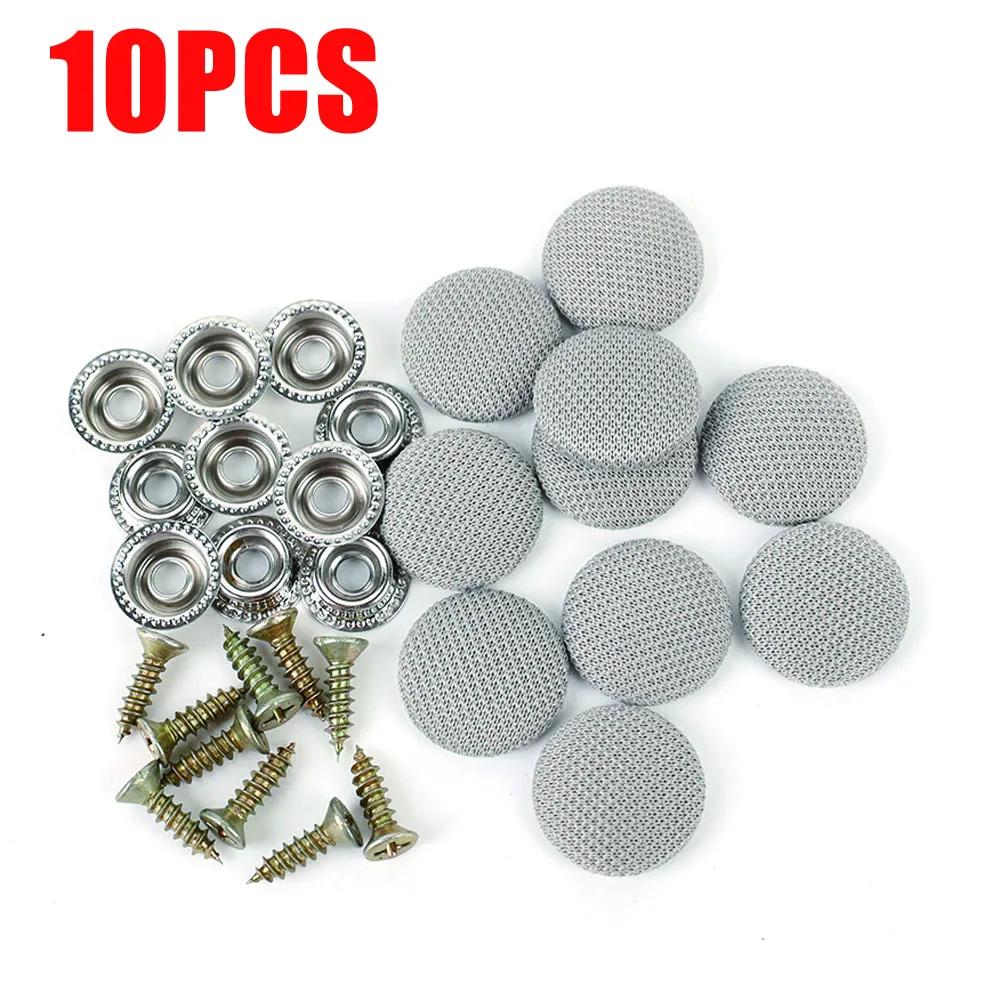 20/10/5 ks Střešní přezky do interiéru auta, stropní čalounění, upevňovací šrouby na látkovou přezku, opravy automobilů, nýty, upevňovací prvky