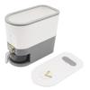 Rice Dispenser Box Grain Food Storage Container Airtight Large Capacity for Home Kitchen