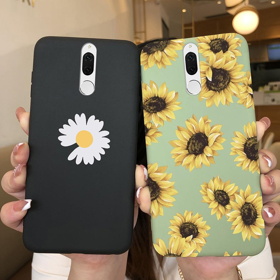 For Huawei Nova 2i Case Cute Candy Matte Soft Silicone Cover For Huawei Mate 10 Lite RNE-L21 RNE-L22 L23 Nova2i Phone Cases Capa