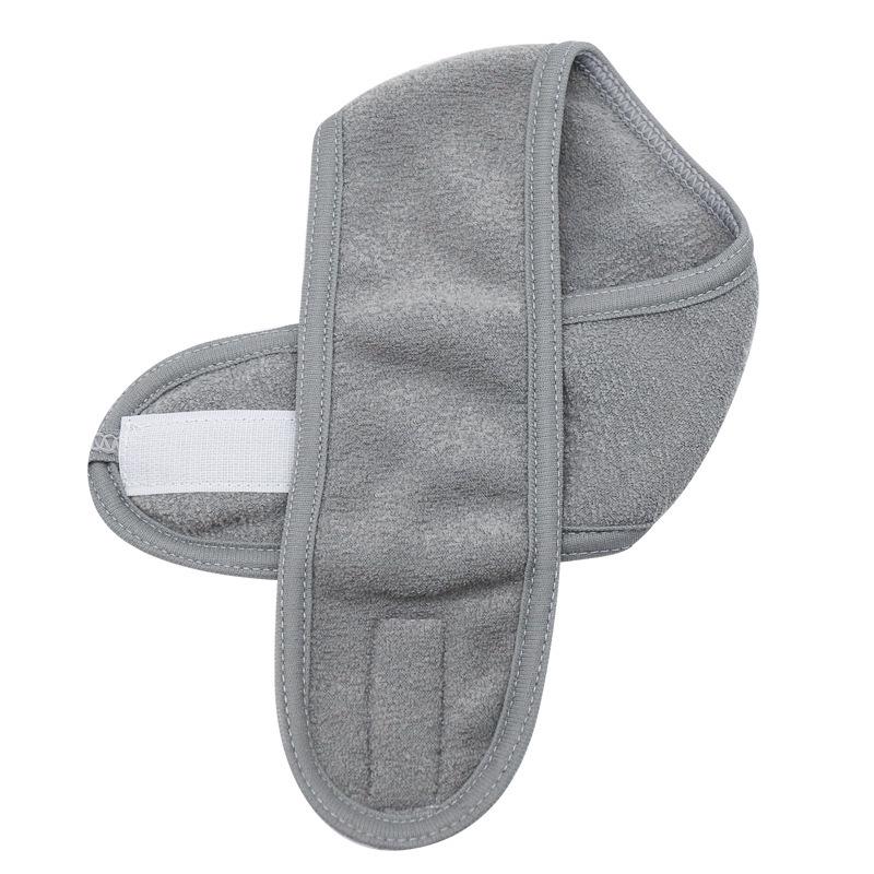 Bandeau de Sport Velcro Double Couche pour Post-partum, Lavage du Visage, Course à Pied et Style Transfrontalier