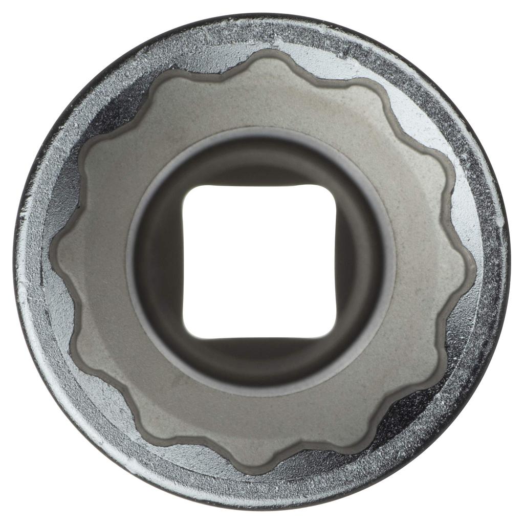 TONE Deep Socket 1 inch across (12-point) 4DB-36L, 12.7mm (1/2") drive, 1/8 flats.