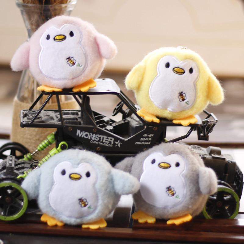 Adorable Plush Penguin Keychain Soft And Cute Mini Animal Doll For Bags And Keys