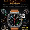 2025 New Smart Watch 2 In 1 Earphone Smartwatch Bluetooth Call for Men Watch Navigation Heart Rate Monitor Sports Music SmartWatch