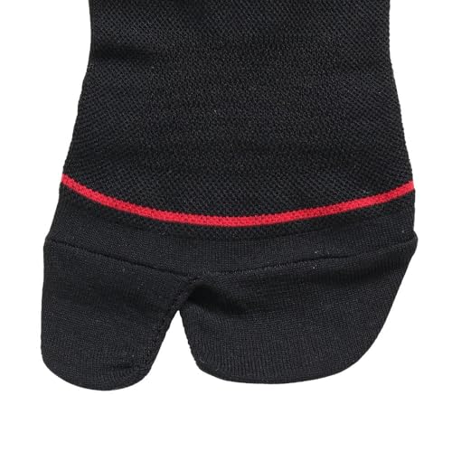 Colantotte SPORTS Run-Aid Tabi Socks, Black (90), Medium