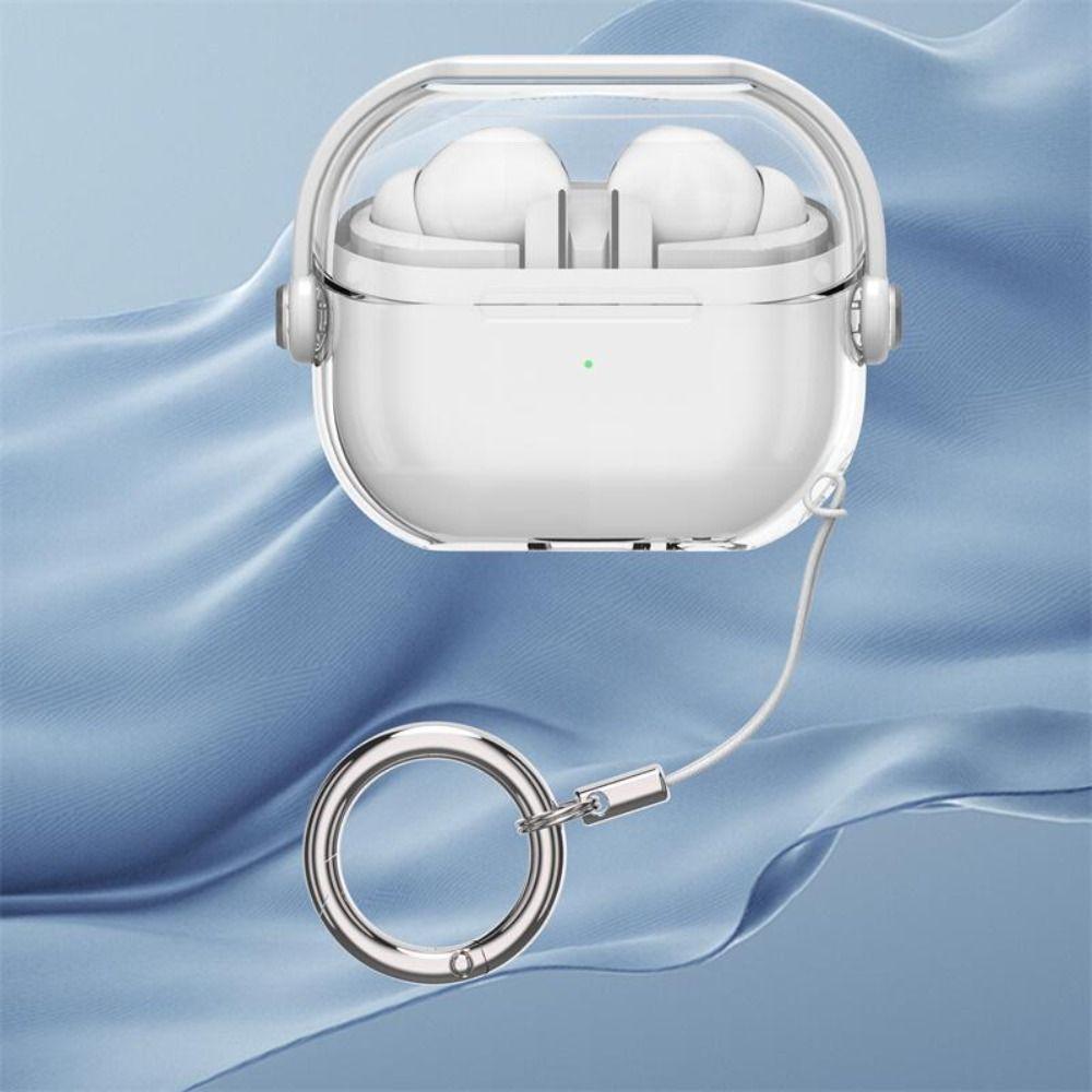 Lock Buckle Headphone Protective Cover With Lanyard Earbuds Accessories for Samsung Buds 3 Pro/3
