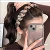 Autumn/Winter 2025 High Crown Anti-Slip Tooth Comb Headband for Women - New Style Hair Clip Accessory