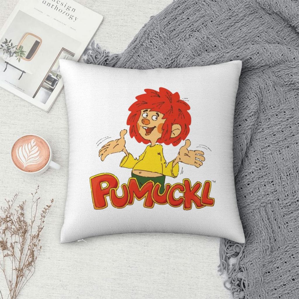 Federa per cuscino quadrato Pumuckl Copricuscino Cuscino decorativo per casa divano soggiorno
