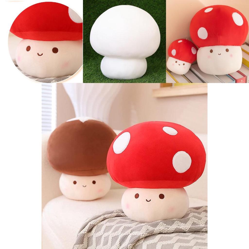 Roter Schirmpilz Plüschtier Weich und knuddelig!