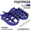 Motorradfußrasten Motorradteile Aluminium CNC Fußraste Fußrasten Fußrastenablagen Für TTR110 TTR110E TTR 110 110E 2011-2020 2011 2022