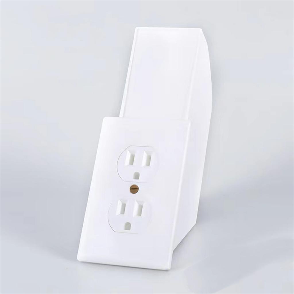 Stylish Wall Outlet Hider Sturdy Discreet Wall Socket Safe Concealed Storage Box For Coin Cash And Small Items