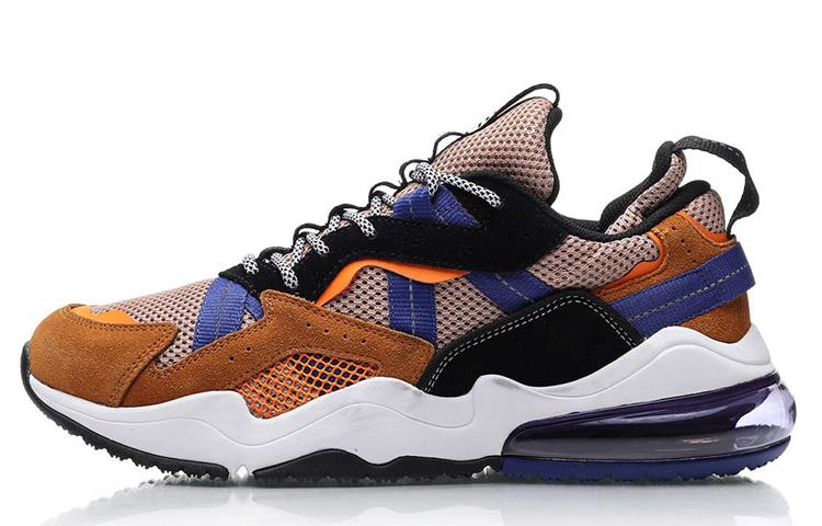 Li Ning CF Удобная амортизация Нескользящие Низкие Повседневные Кроссовки Мужские Желто-синие AGCP209-2 39.5