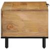 Coffee Table Brown 80 x 50 x 40 cm Solid Mango Wood