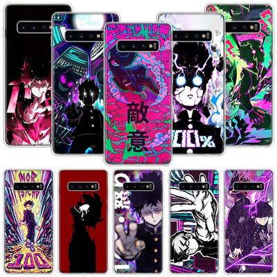 Mob Psycho 100 Anime Etui na Telefon Samsung Galaxy S20 FE S10 Plus S21 S22 Ultra S10E S9 S8 S7 Edge J4 + Fundas Cover Coque