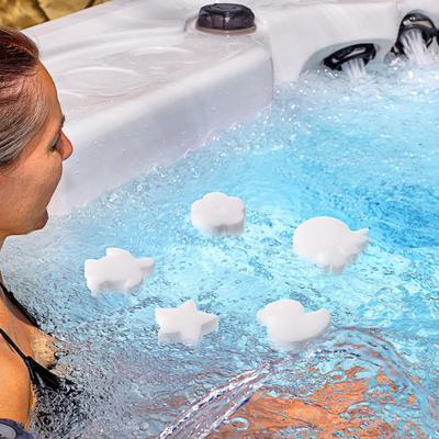 10 Pezzi Spugne per Piscina Assorbente Olio Spugna per Schiuma Piscina Spugna Rimuovi Grasso Galleggiante per Piscina Vasca Idromassaggio Spa Rimuove Schiuma Sporco Grasso