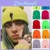 Czapka Billie Eilish z dzianiny Miękka Elastyczna i Stylowa Czapka Dla Kobiet i Mężczyzn