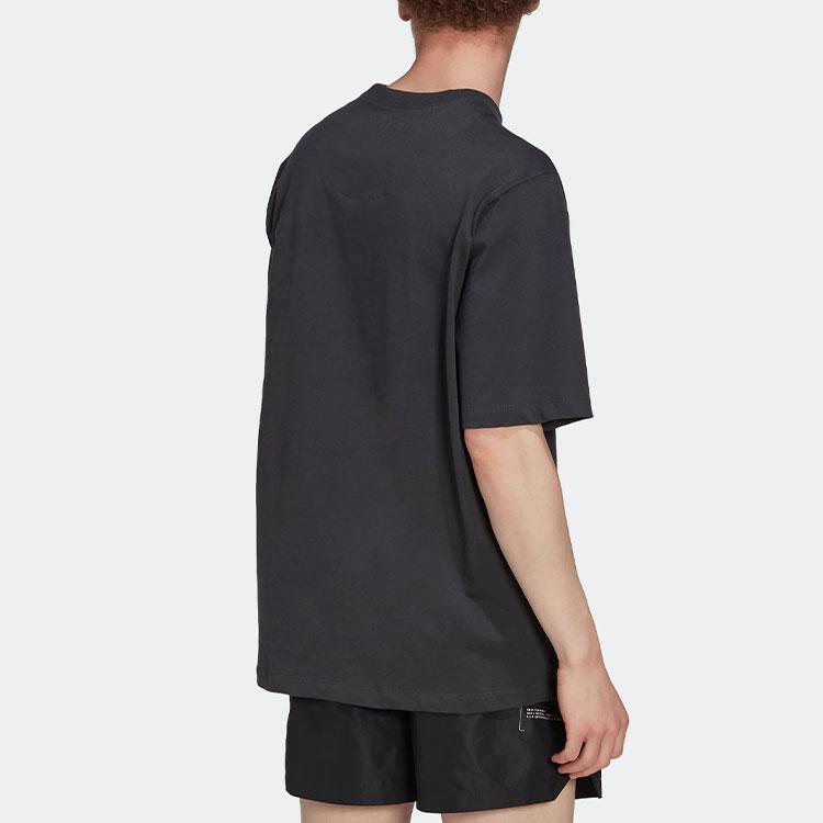 Adidas Oversize Sports Crew Neck Short Sleeve T-Shirt Men Tops Black HN1958