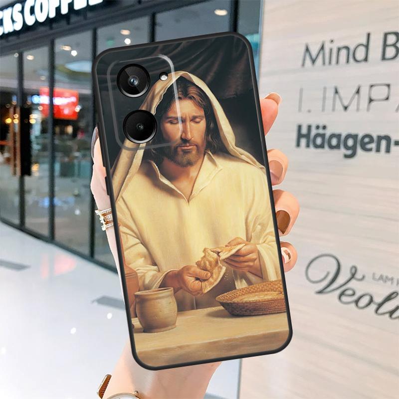 

Чехол с изображением Бога Иисуса для Realme GT7 Pro GT6 11 12 13 14 15 Pro Plus C55 C53 C35 C33 C61 C65 C67 C53 C71 C75 Realme GT6