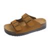 Thick-bottomed Boken slippers women's summer outer wear new casual Mori retro comfortable flat-bottomed outer wear sandals