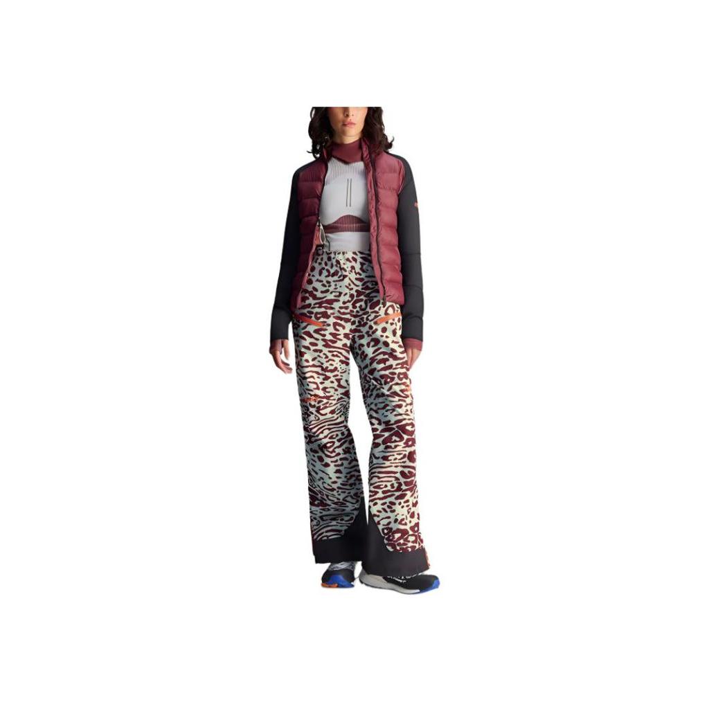 adidas Giacca Midlayer Stella McCartney Truenature da Donna Giacca Rosso Scuro Nero JE4080
