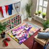 1pc Unicorn Twins Carpet Rug for Living Room Bedroom Home Sofa Decoration,Kids play Non-slip Floor Mat